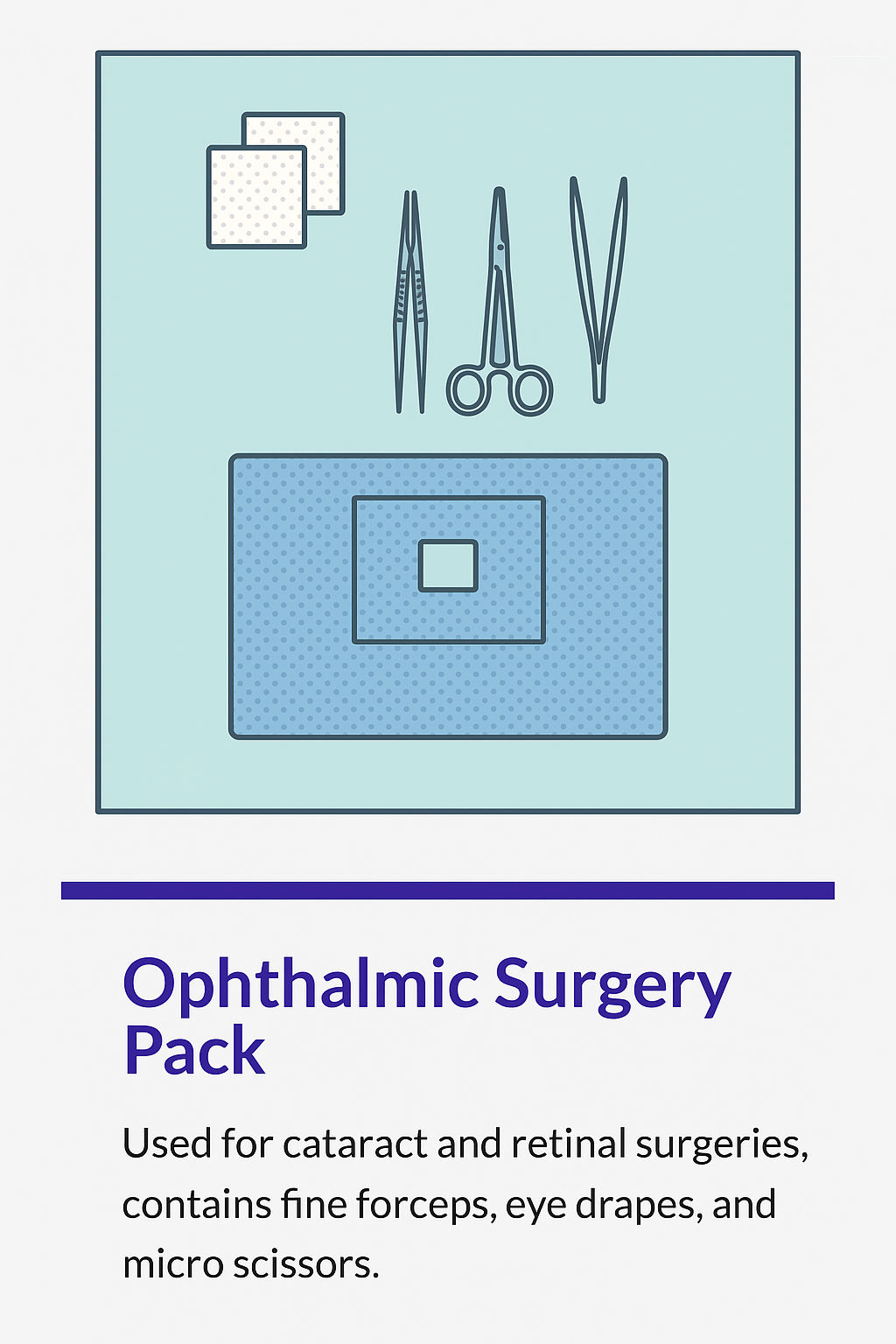 Ophthalmic Surgery Pack